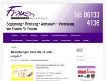 Tablet Screenshot of frauenforum-salzkammergut.at